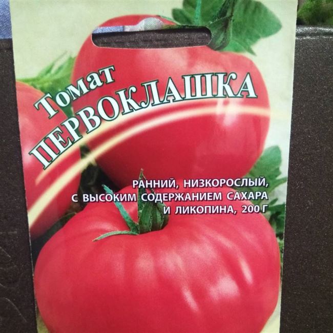 Характеристика томатов Первоклашка